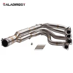 Header Exhaust Front Link Pipe For 09-19 Kawasaki Ninja ZX6R ZX636. Fixed Price $208.90.