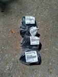 1999 Kawasaki Concours ZG1000 Rubber Boots 14073-1224/ 14073-1225 Oem. Fixed Price $50.00.