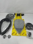 Baron Custom Accessories 1010-0663 Big Air Kit Pinstripe Chrome VN15/16. Fixed Price $299.00.