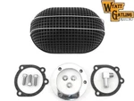 Wyatt Gatling Black Oval Mesh Air Cleaner For Harley-davidson. Fixed Price $97.99.