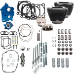 S&s 128" Power Pack Chain Drive Oil Cooled For 117" Harley M8 Granite/chrome. Fixed Price $2916.35.