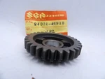 Nos Suzuki RM60 1979-1983 RM80 79-81 Transmission 3RD Driven Gear 24331-46910. Fixed Price $39.99.