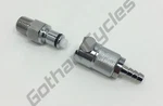 Ducati Panigale Gas Fuel Tank Line Hose Metal Quick Release Disconnect Set. Fixed Price $59.99.