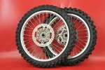 2002 - 2011 Yamaha YZ250 Front Rear Wheel Tire Rim Hub Assembly Set. Fixed Price $299.99.