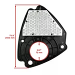Caltric Air Filter Cleaner For Honda VT600CD Shadow Vlx Deluxe 1999-2007. Fixed Price $38.24.