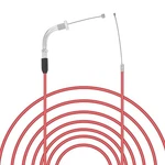 Windance 190CM 74.8" High Performanc Motorcycle Refitting Throttle Cable, Red. Fixed Price $17.07.