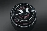 Nos Kuryakyn Bahn Air Cleaner Tuxedo For Harley Davidson Twin Cam 9586. Fixed Price $314.49.