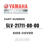 Yamaha Genuine Oem Parts Side Cover 5LV-21711-00-00 For FZ1. Fixed Price $35.94.
