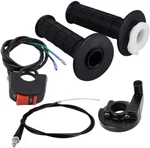 7/8" 22MM Twist Throttle Accelerator Handle Grips Cable 51" Set With On/off. Fixed Price $13.94.