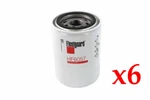 (6) New Fleetguard Filter HF6057 Hydraulic Cummins John Deere Case Pack. Fixed Price $64.95.