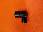 Black Fuel Line Fitting Cover Harley Touring Softail Dyna Rep Oe # 61809-06. Fixed Price $21.95.