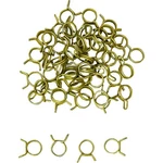 Helix Hose Clamps Self-tensioning Double Wire 7/16" 15 Pack 111-1716. Fixed Price $19.97.