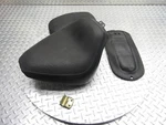 2007 04-16 Yamaha Vstar XVS650 Perforated Front Rear Seat Saddle Fender Bib. Fixed Price $120.89.