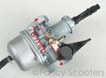 Kayo Td 125,125CC Tt Dirtbike Carburetor With Manual Choke. Fixed Price $23.98.