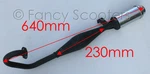 Mini Pocket Bike Oem Replacement Exhaust Pipe 47CC 49CC Parts MTA1 MTA2 MTA3. Fixed Price $26.99.