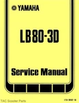 Yamaha LB80 3D Champ Service Manual 1976. Fixed Price $19.99.