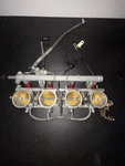 Suzuki 1998 - 1999 Gsxr 750 Srad Throttle Body With Fuel Injectors / Sensors. Fixed Price $100.00.