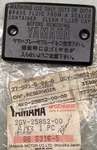 New Genuine Yamaha 2GV-25852-00 Reservoir Cap Brake Fluid. Fixed Price $28.44.