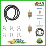 Universal Fuel Line Kit With Filters & Clips For 50CC-150CC Atvs Go-karts. Fixed Price $12.59.