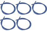 Set Of 5 Helix Transparent Tubing 3/8 Inch 3FT Blue. Fixed Price $84.87.