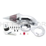 Spike Air Cleaner Intake Filter Kit For Honda '03-'09 Chrome. Fixed Price $88.12.