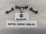 Suzuki Carb Fuel Tee / Rails GS750, GS850, 13685-45110 13685-49210 '80-'83. Fixed Price $41.95.