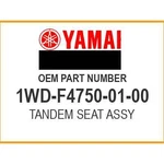 Yamaha Tandem Seat Assy 1WD-F4750-01-00 Oem New. Fixed Price $63.90.