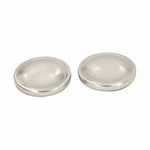 Early "cam Style Pair Of Chrome Gas Caps For 1973-1982 Harley Fl & Fxs 61102-73. Fixed Price $40.95.