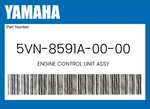 Yamaha Genuine Engine Control Unit Assy 5VN-8591A-00-00. Fixed Price $759.97.