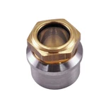 Billet Proof "12 Gauge" Brass Sight Glass Fuel W/ Steel, Weld-in Bung. Fixed Price $44.95.