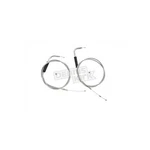V-twin Manufacturing 46-1/4" Stainless Throttle And Idle Cable Set 36-0119. Fixed Price $66.22.