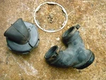1981 - 1982 Honda GL500 Silverwing Oem Airbox Duct Lid Connecting Tube Hardware. Fixed Price $25.49.