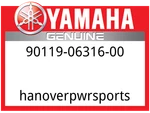 Yamaha Oem Part 90119-06316-00 Bolt, With Washer. Fixed Price $5.49.
