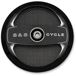 S&s Cycle Wrinkle Black Powder-coat Air Stealth Cleaner Cover 170-0214. Fixed Price $195.95.