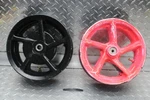 2008 Yamaha Zuma YW50 Front/rear Wheel Rim. Fixed Price $149.99.