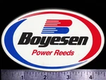 Boyesen Power Reeds - Original Vintage 70'S Racing Motorcycle Decal/sticker Mx. Fixed Price $5.50.