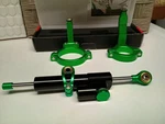Kawasaki ZX-4RR/ ZX4R Stabilizer Damper W/brackets Green Fits 2023-2026. Fixed Price $79.00.