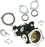 S&s Throttle Body Kit, Cable, 58MM, Size 417, Black, Harley Tc 02-05, Softail 01. Fixed Price $916.27.