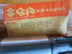 1973-78 Suzuki Tm Rm 100 125 Countershaft Nos Oem 24121-28303. Fixed Price $74.41.