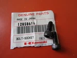 Oem Kawasaki BOLT,6X16,BLACK #120S0616 For KZ1000,KZ650,KZ750,KZ550,VN1500,KL250. Fixed Price $9.99.