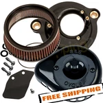 S&s Cycle 170-0436C Stealth Mini Teardrop Air Cleaner Kit. Fixed Price $395.95.