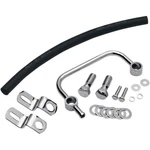Drag Specialties Chrome Crankcase Breather Bracket Kit Harley Sportster 91-16. Fixed Price $63.39.