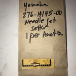 Genuine Yamaha Carburetor Jet Needle Setter AT1E AT1M Oem 276-14145-00 New. Fixed Price $55.00.