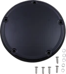Drag Specialties Matte Black Domed Derby Cover Primary Accent 18+ Harley Softail. Fixed Price $76.95.