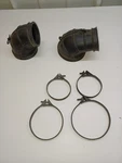 1995 Suzuki Intruder Air Cleaner Box Intake Manifold Boots. Fixed Price $39.00.