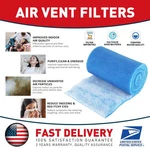 Air Vent Polyester Filter Roll Merv 8 Hvac Furnace Cut To Fit 12" X 140". Fixed Price $13.99.