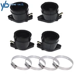 4 Motorcycle Rubber Carb Intake Manifold Boots For Yamaha YZF600R 1995-2007. Fixed Price $17.54.