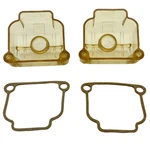 Bing Cv Carb Clear Float Bowl Set-bmw Airhead; 13 11 254 762/63; Enduralast. Fixed Price $127.59.
