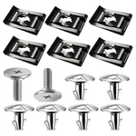 14PCS Engine Splash Shield/skid Plate Screws, Bolts & Clips For Honda Accord 201. Fixed Price $11.77.