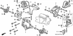 Genuine Honda Insulator Rear Engine Mounting-rubber 50810-S04-990. Fixed Price $34.39.